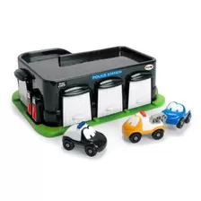 Dantoy Classic FunCars Politistasjon m/ 3 lekebiler