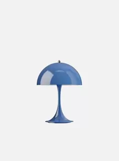 Panthella 250 oppladbar bordlampe opaque - indigo blue