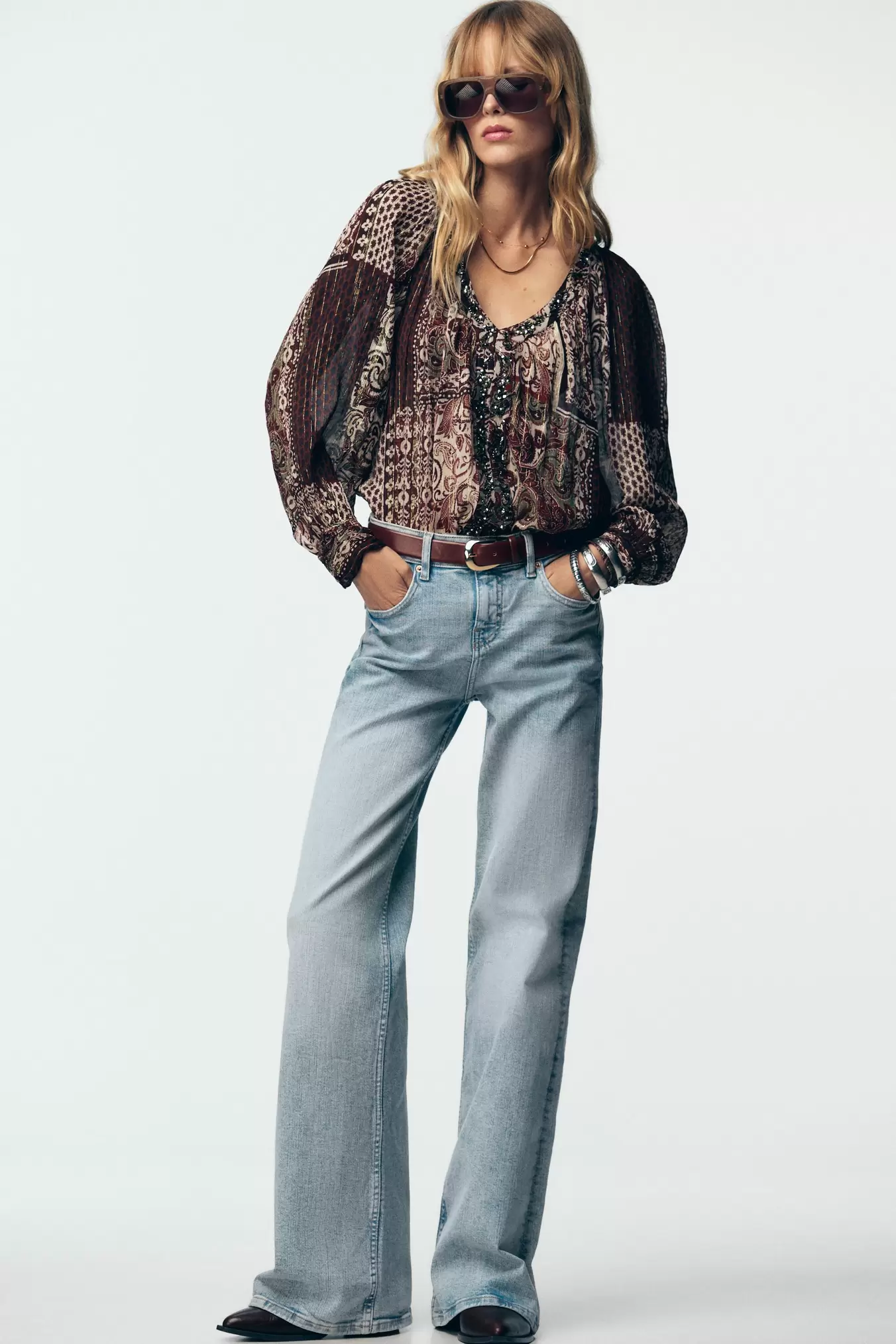 JEANS Z1975 FLARE FIT LAVT LIV