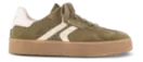 Tamaris Damesko med snøre Oliven 1-23723-44