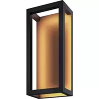 Amsterdam utelampe IP54 Sort 27cm