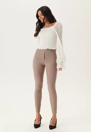 Stretchy Ankle Treggings      Stretchy Ankle Treggings