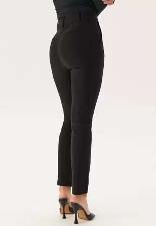High Waist Stretchy Front Pocket Trousers      High Waist Stretchy Front Pocket Trousers