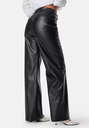 Straight PU Trousers      Straight PU Trousers