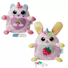 RainBoCorns Plysjbamse - Fargelegg din egen plysjbamse (assortert)