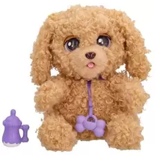 Baby Paws Interaktiv Puppy m/ 15 reaksjoner og lyder 25cm - Labradoodle