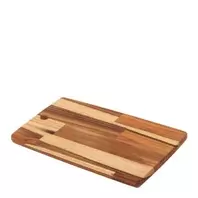 Wooden board skjærefjøl 34x23 cm teak