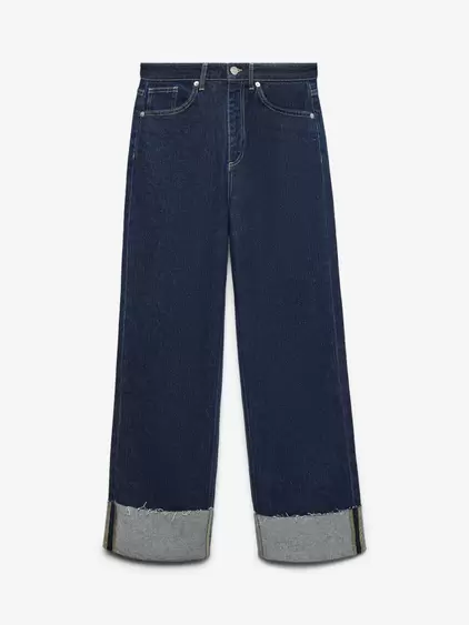 VMTESSA Høyt snitt Bred passform - beskåret Jeans