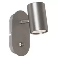 Noor II vegglampe Stål