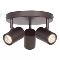 Noor II taklampe Brun 3 lys