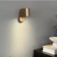 Noor II vegglampe Champagne