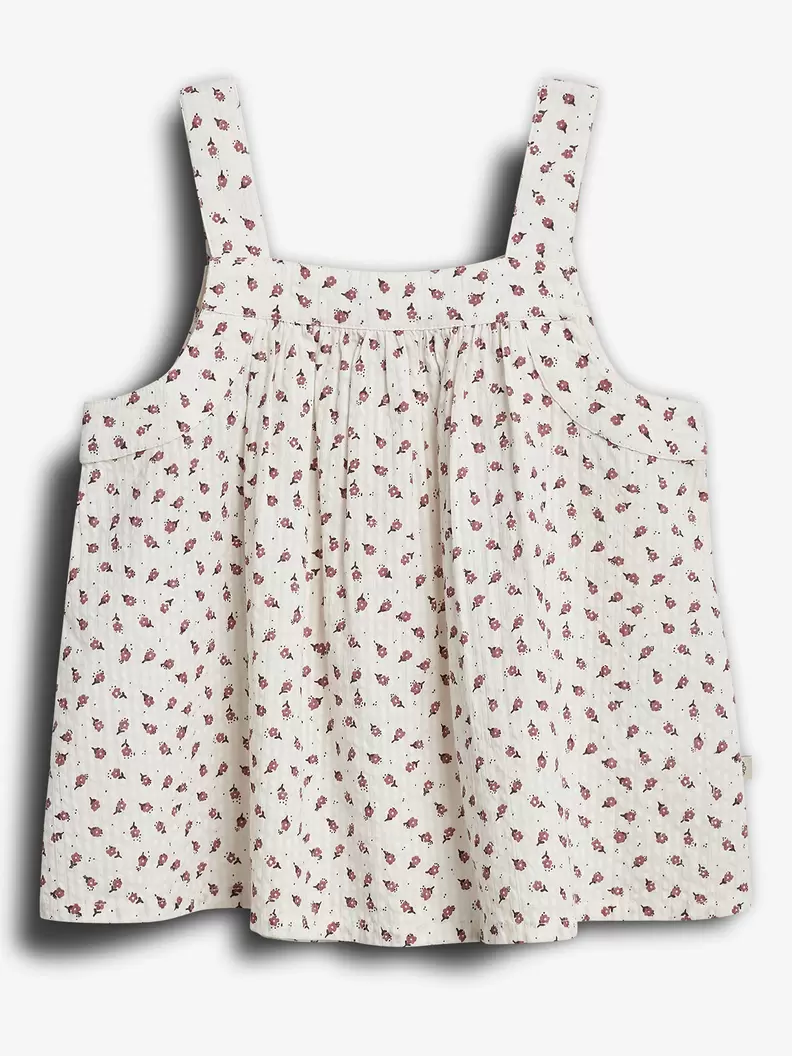 Flower Print top Blush Flower
