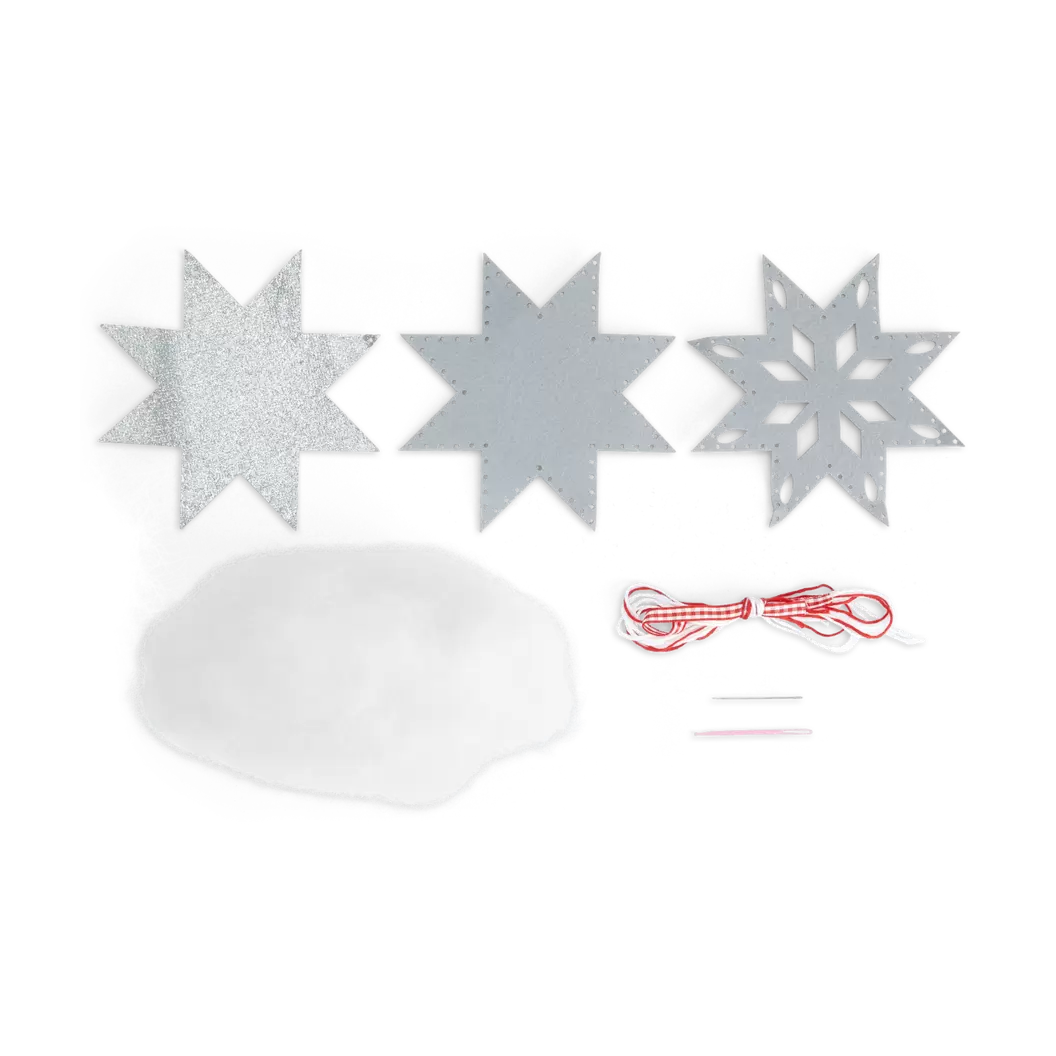 Filt kit DIY snefnug 13x12,5cm