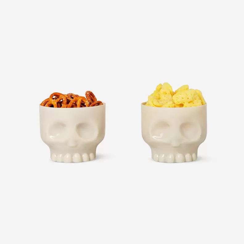 Skull bowls - 2 pcs