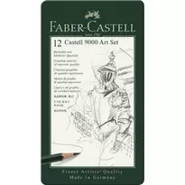 Castell 9000 Art Sett 12 stk