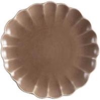 Lotus tallerken27 cm brun