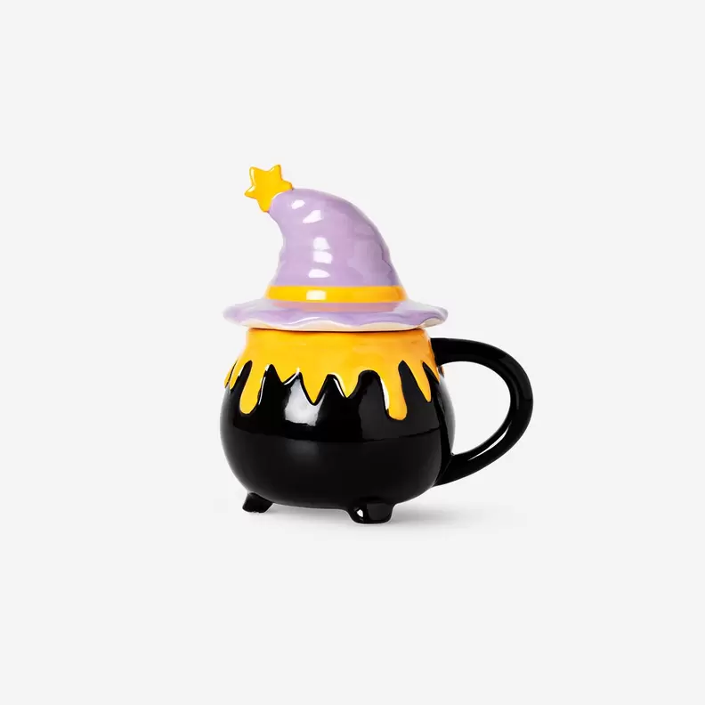 Mug as cauldron with witch hat - 400 ml