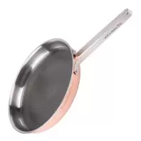 Modell YB stekepanne 28 cm hamret kobber