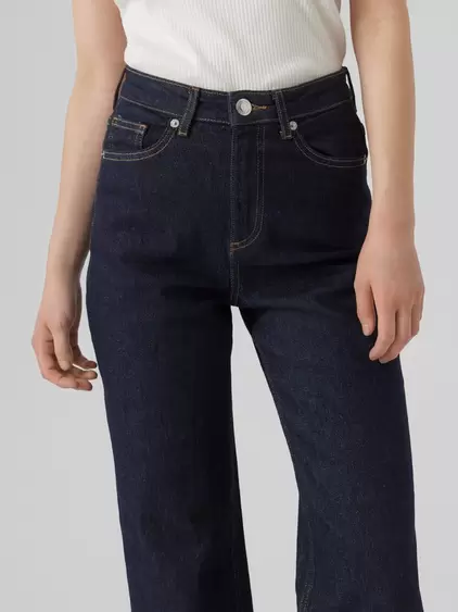 VMTESSA Høyt snitt Wide Fit Jeans