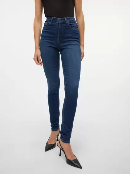 VMSOPHIA Høyt snitt Skinny Fit Jeans