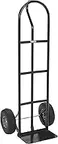 Ironton Steel Pneumatic Hand Truck Dolly - 600-Lb. Capacity, 10in. Tires, Powder-Coat Finish