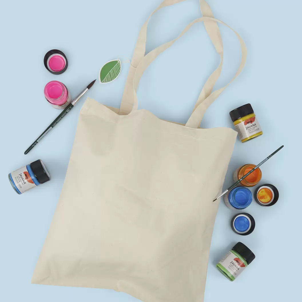 Økologisk bomulls shopper 35x39cm