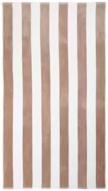 Mandal strandhåndkle 100x180 beige