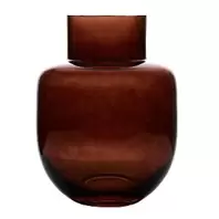 Family vase 26x18,5 cm brun