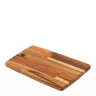 Wooden board skjærefjøl 28x19 cm teak