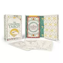 The Coloring Tarot av Sarah Lyons – fargelegg 78 tarotkort + 122-siders veiledning