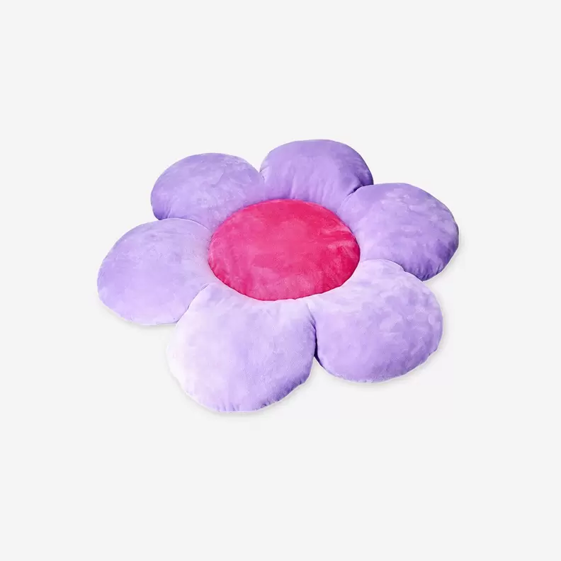 Flower dog bed