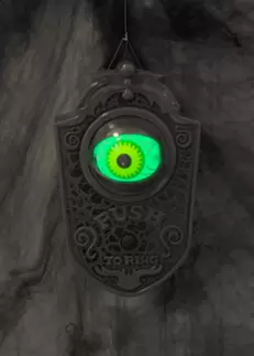 Doorbell with light sound and movement