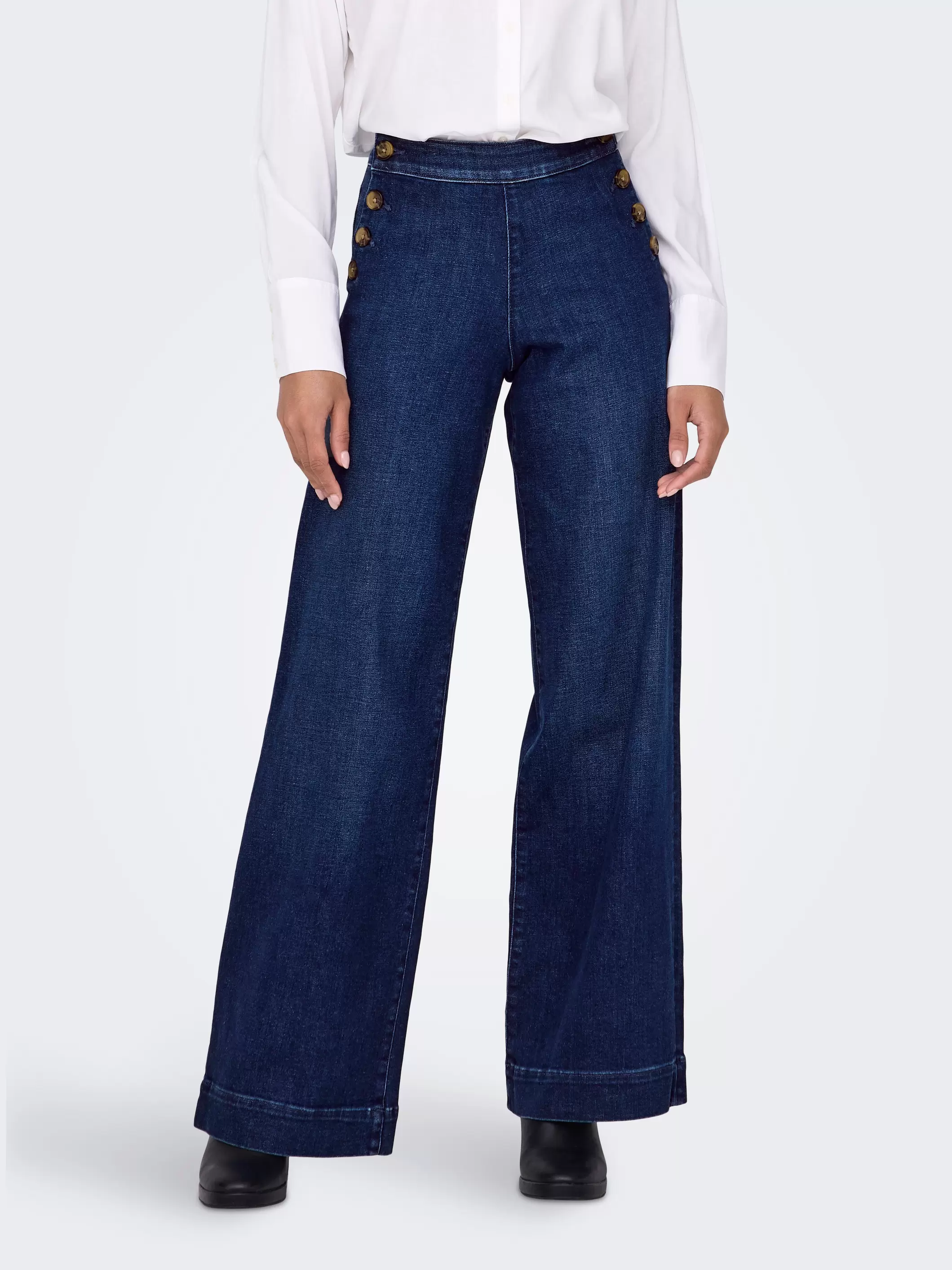 ONLMADISON Høy midje Wide Leg Fit Jeans