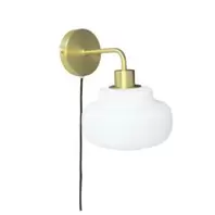 Soria vegglampe Messing