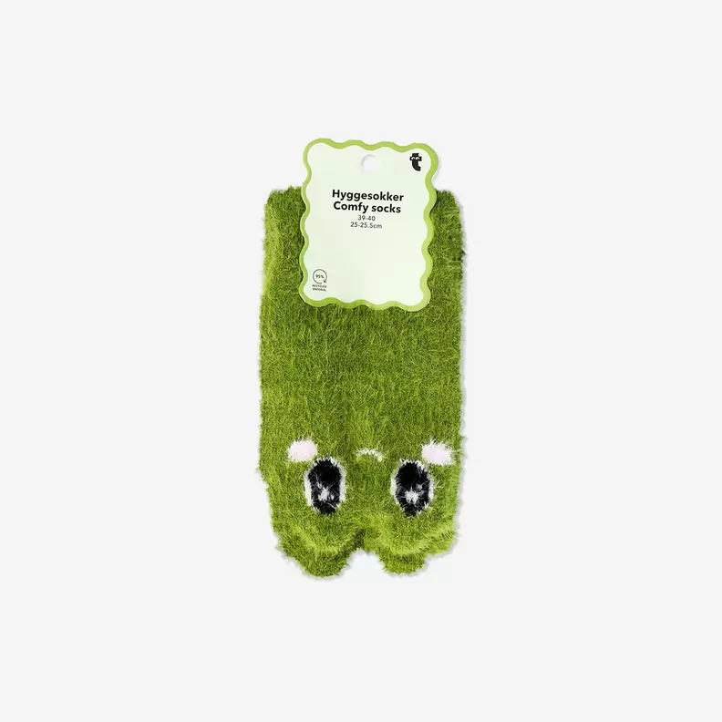 Comfy frog socks - Size 39/40