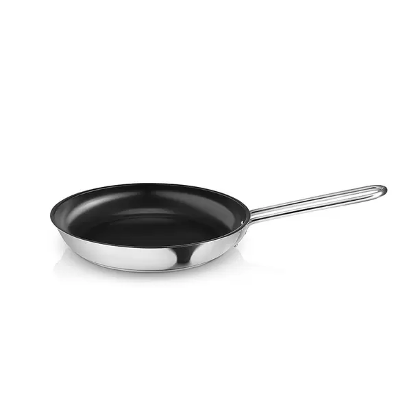 Stekepanne Rustfritt Stål m/Keramisk Belegg 24cm
