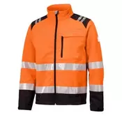 SOFTSHELLJAKKE KL. 2/3 ORANGE