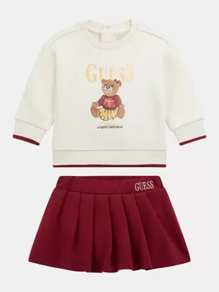 Sweatshirt and skirt set