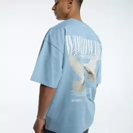 T-shirt with round neck