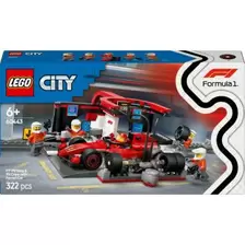 LEGO City - F1-depotstopp og -team med Ferrari-bil 60443