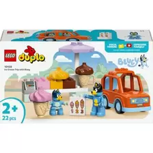 LEGO DUPLO - På iskremtur med Bluey 10458