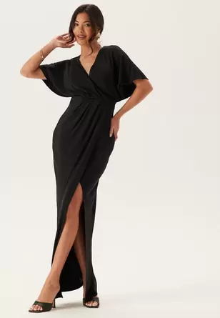 Wrap Slit Maxi Dress      Wrap Slit Maxi Dress