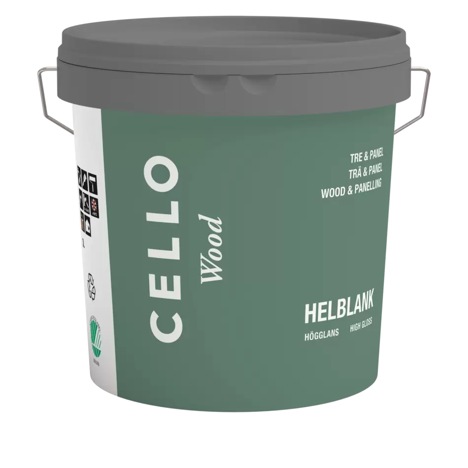 Maling Tre og panel 80 Blank 2,7L - Cello