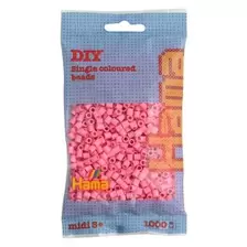 Hama Midi 1000 Perler - Lys Rosa 06