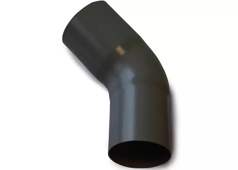 BEND 45GR 90MM SORT