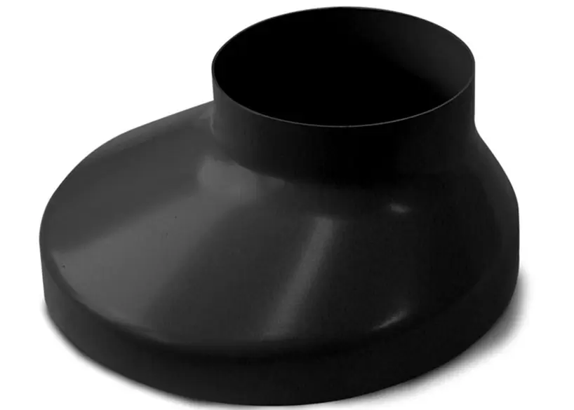 BRØNNKRAGE 130/75MM SORT