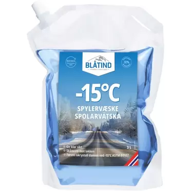 Spylervæske 3l pose -15grader