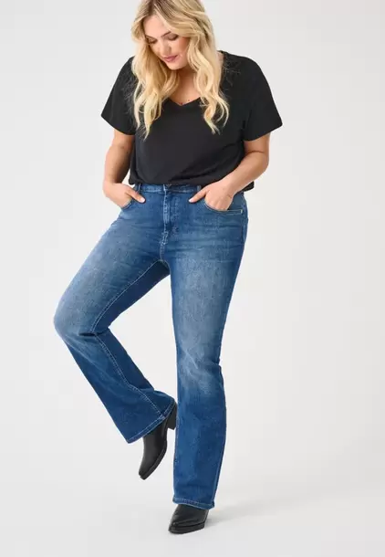 ONLY CARWILLY Høy midje Flared Fit Jeans - 15332403