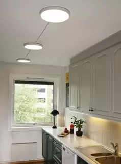Håkon taklampe Ø30 dimbar - hvit