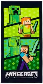 Minecraft block håndkle 70x140